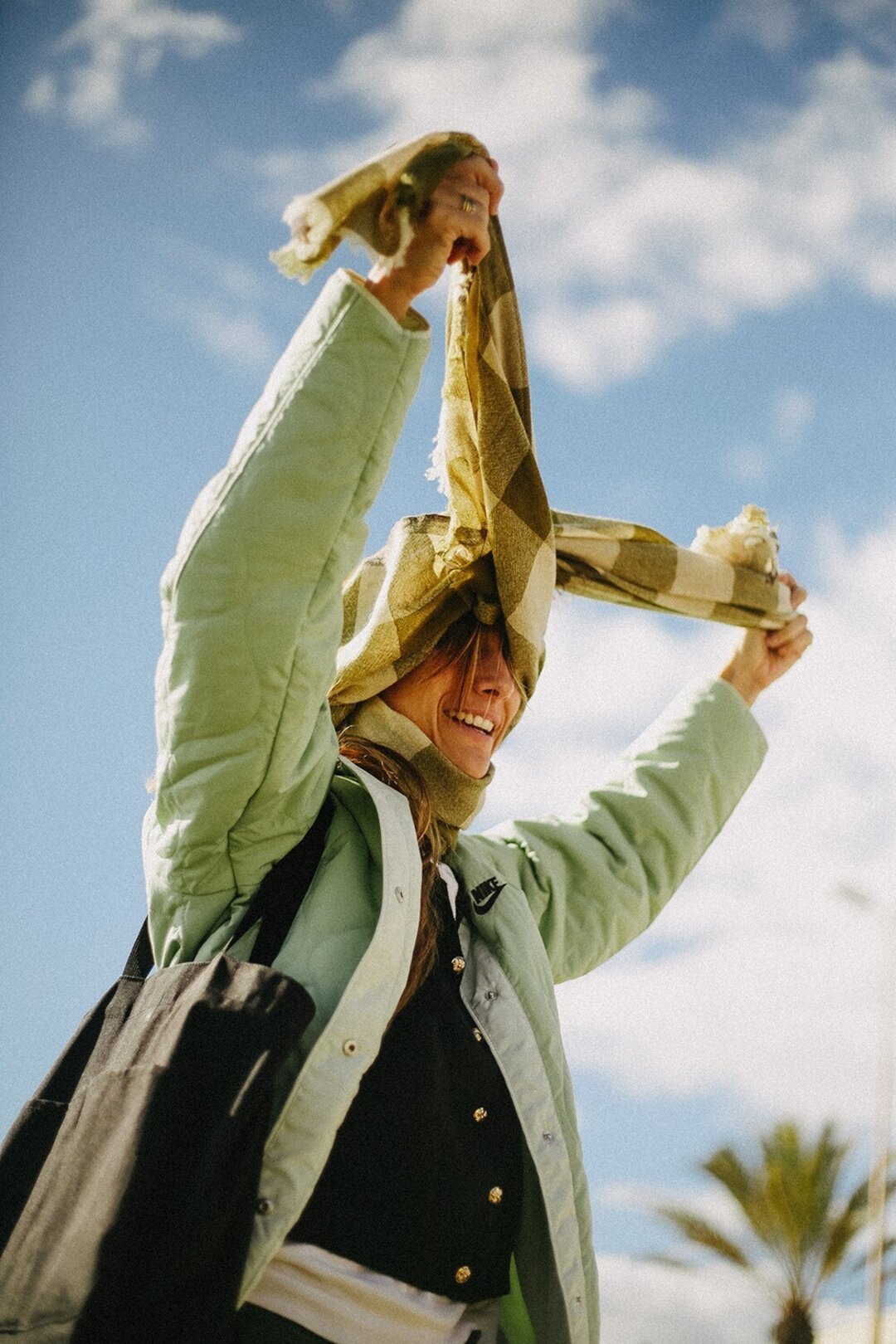 CHAL VICHY CASHMERE VERDE