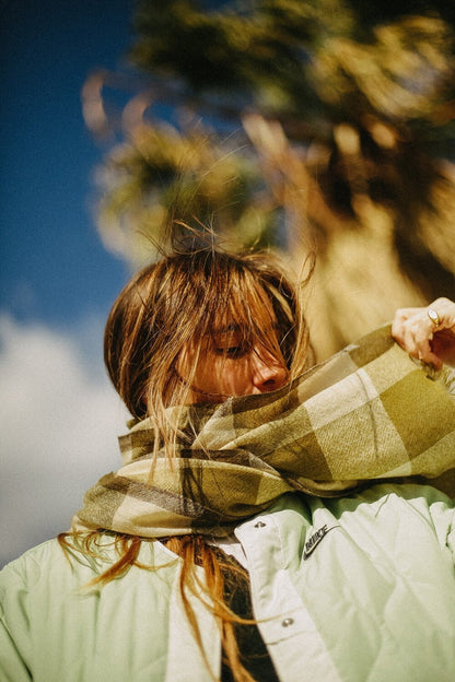 CHAL VICHY CASHMERE VERDE