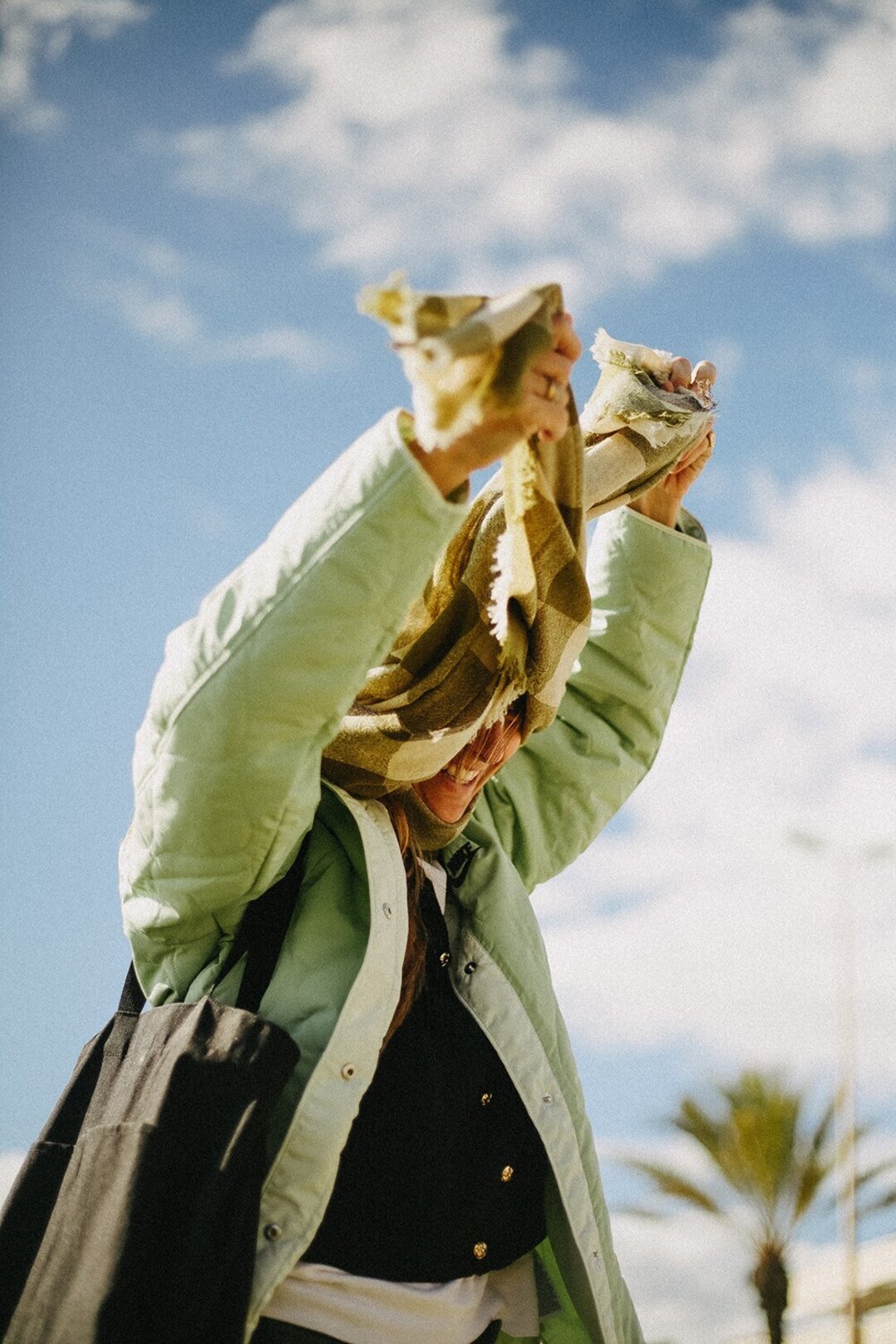 CHAL VICHY CASHMERE VERDE