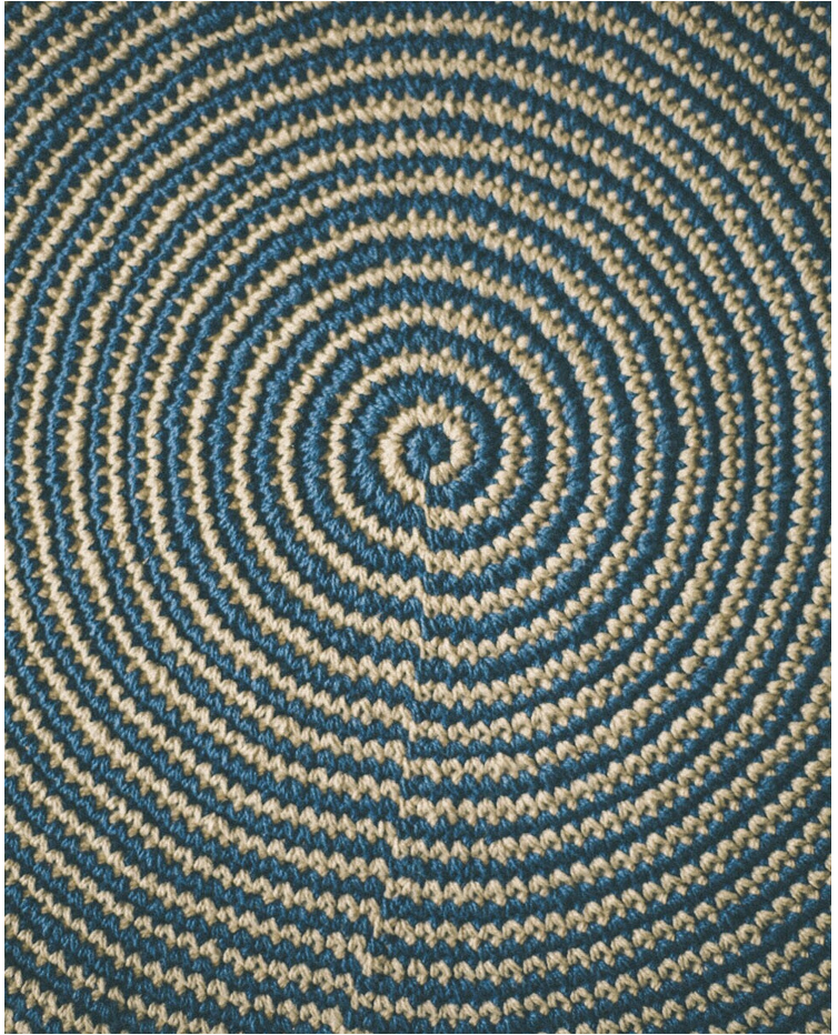 BAJO PLATO RAYITAS ALGODON AZUL