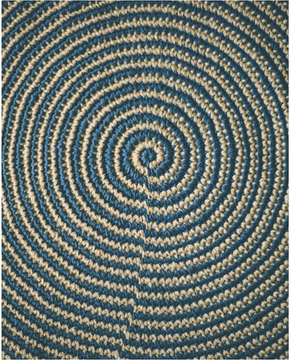 BAJO PLATO RAYITAS ALGODON AZUL