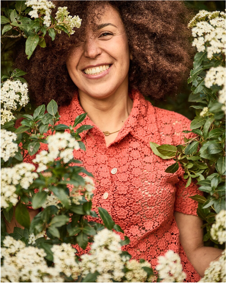 CAMISA ENCAJE FLORES