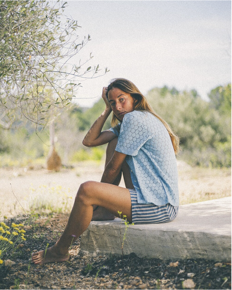 CAMISA ENCAJE FLORES