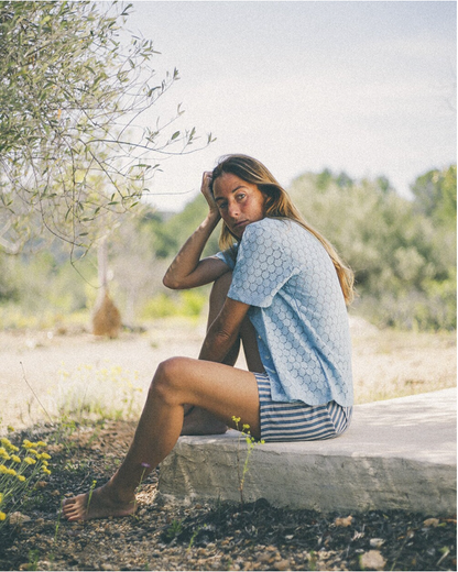 CAMISA ENCAJE FLORES