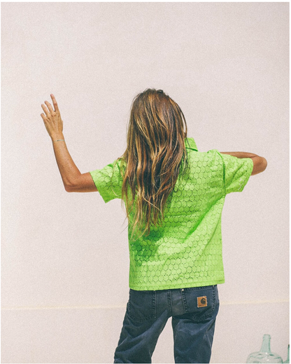 CAMISA ENCAJE FLORES