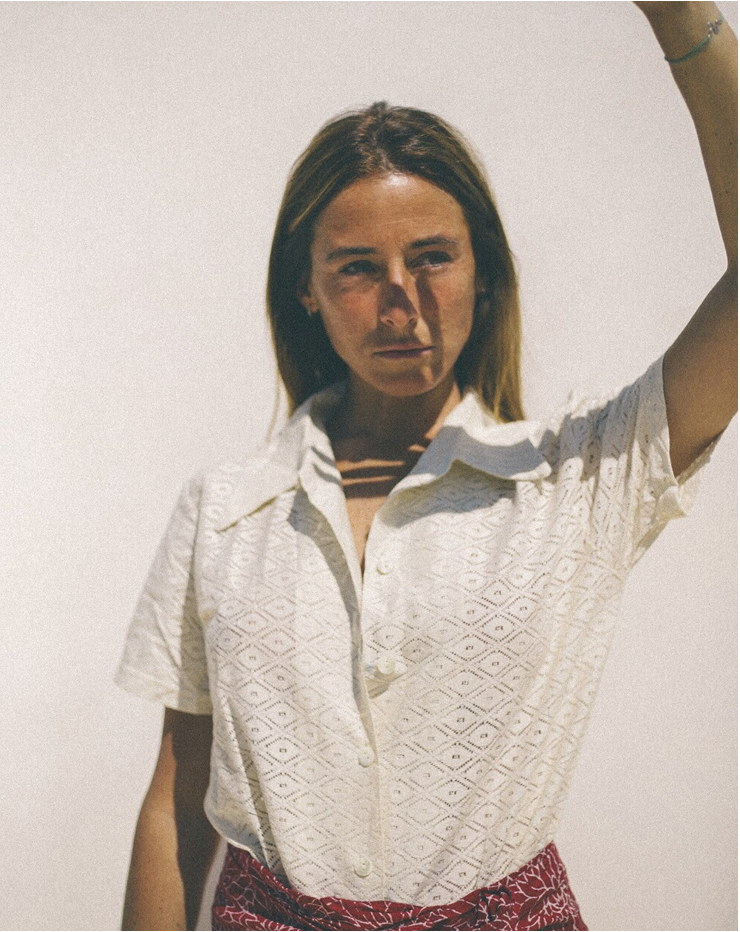 CAMISA ENCAJE FLORES