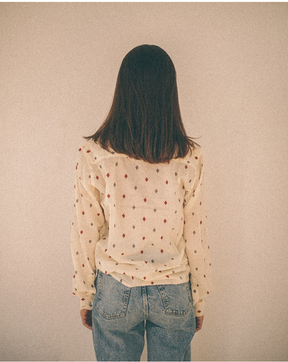 CAMISA ROMBOS 100% algodón