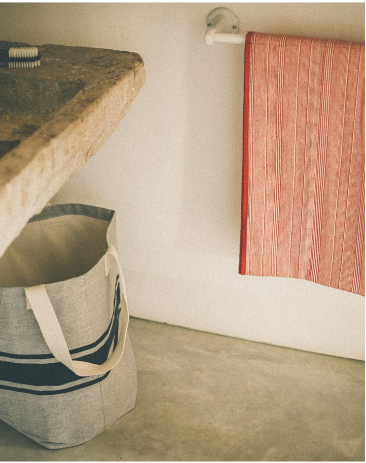 CESTA DE ALGODÓN CON ASAS