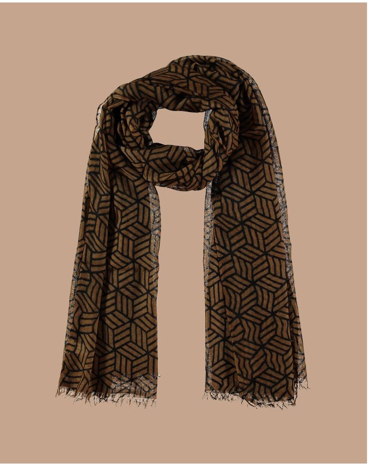 CHAL BABY CASHEMERE GEOMETRICO JAPONES