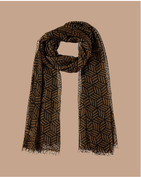 CHAL BABY CASHEMERE GEOMETRICO JAPONES