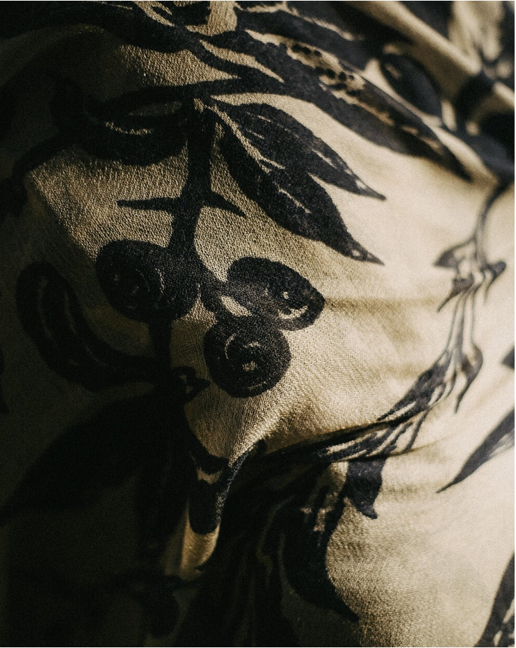 CHAL BABYCASHMERE FLOR AZUL