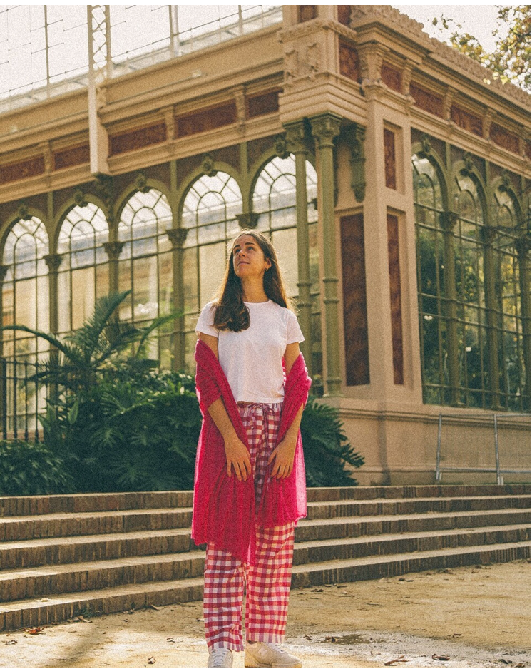 CHAL LISO CASHMERE FUCSIA