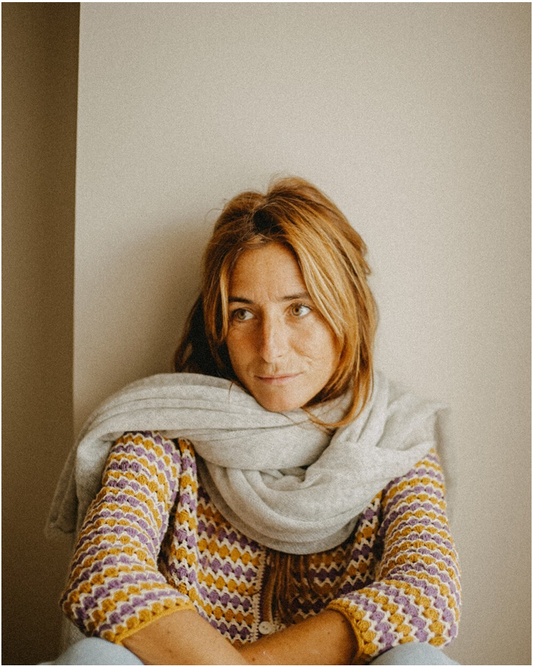 CHAL LISO CASHMERE GRIS