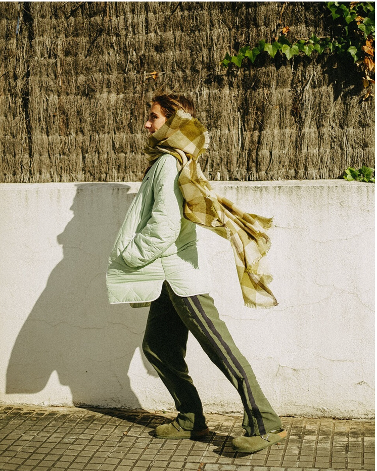 CHAL VICHY CASHMERE VERDE