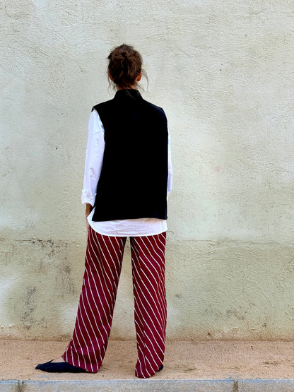 Chaleco de terciopelo