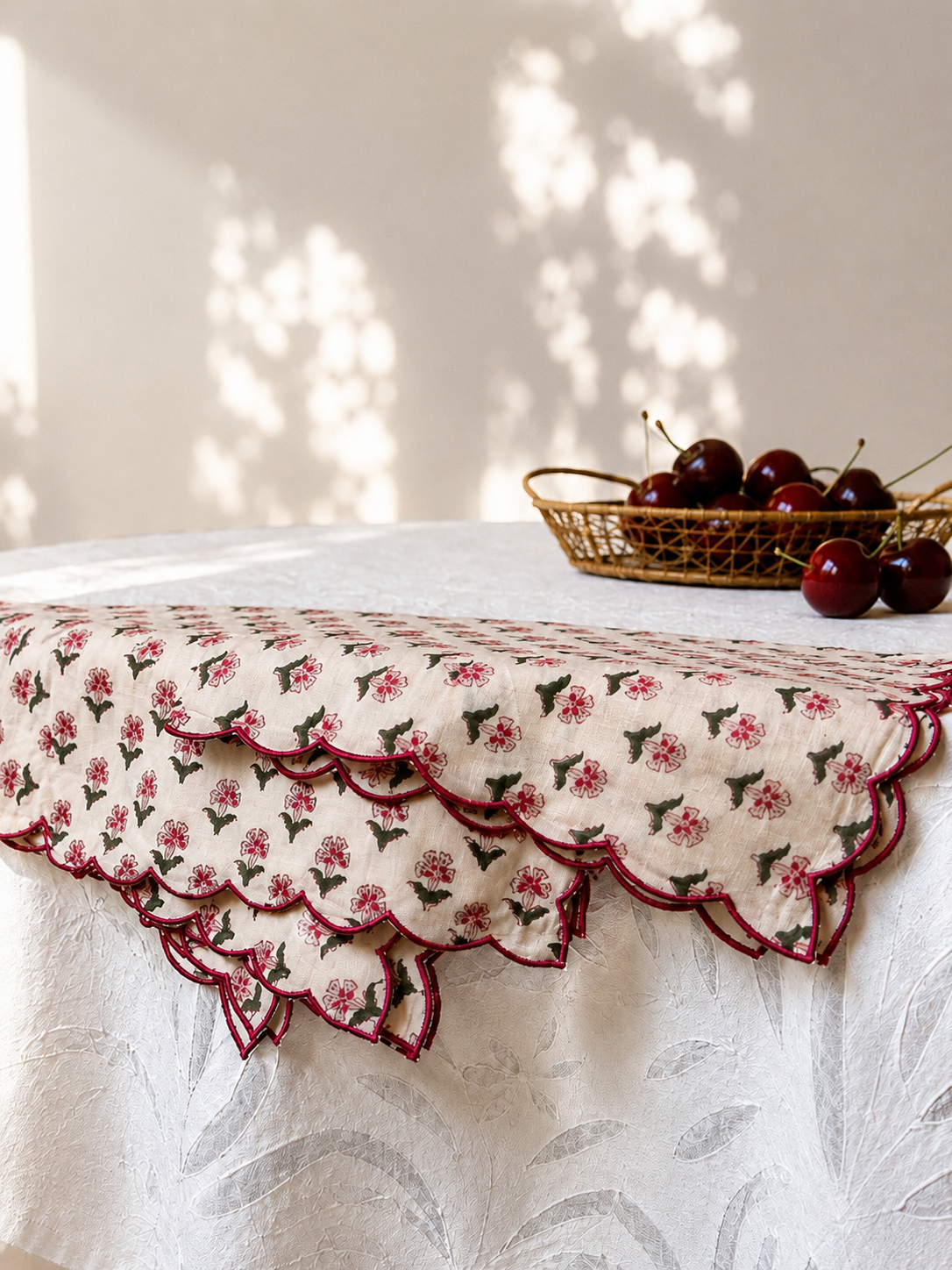 Servilletas con flores