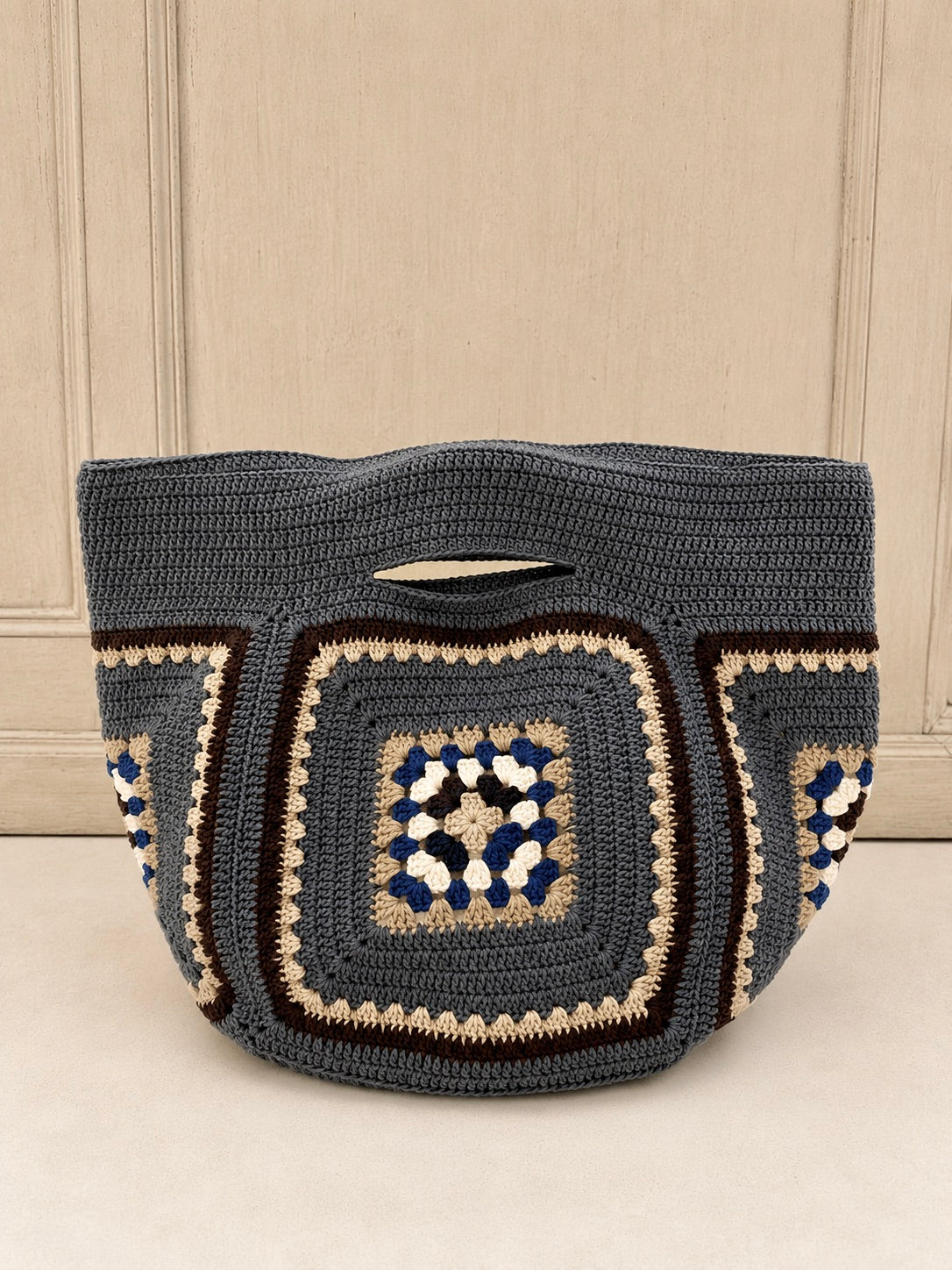 Bolso de mano de ganchillo