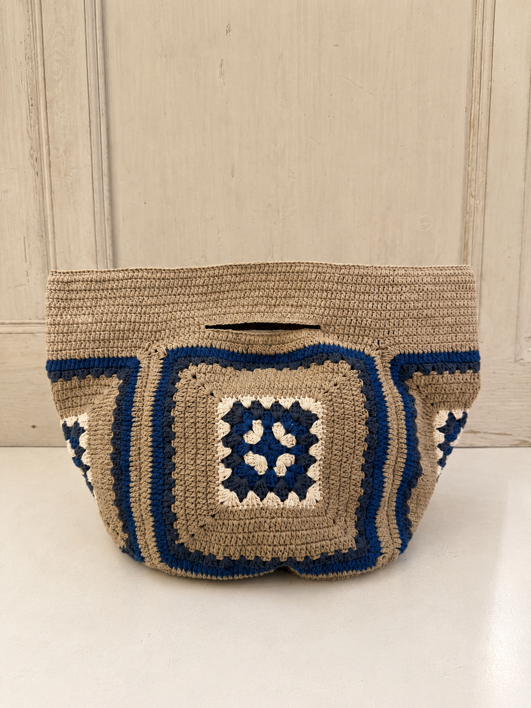 Bolso de mano de ganchillo