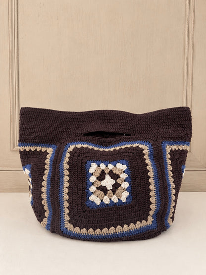 Bolso de mano de ganchillo