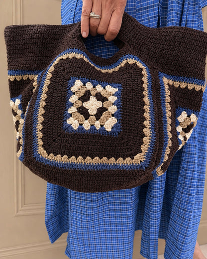 Bolso de mano de ganchillo