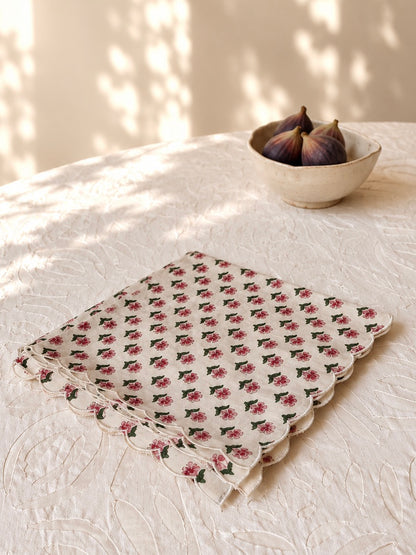 Servilletas con flores