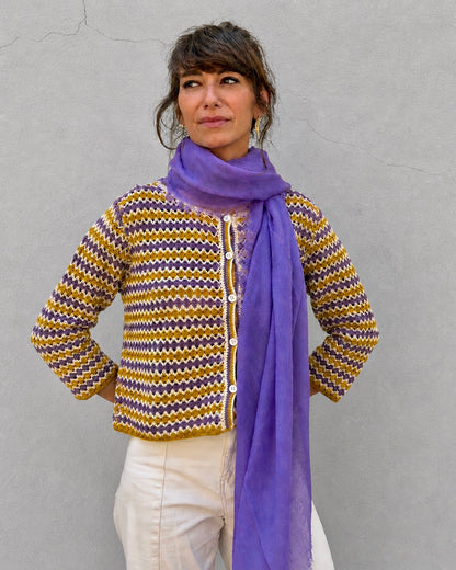 Chaqueta de crochet