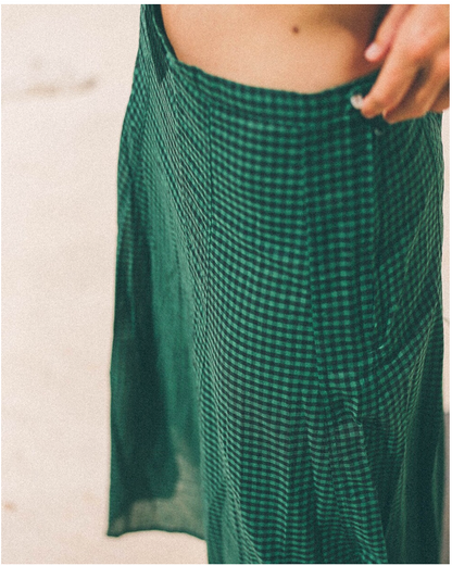 FALDA CON ESTAMPADO DE FLORES