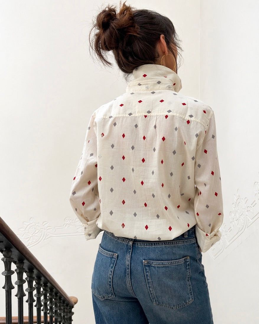 CAMISA ROMBOS 100% algodón