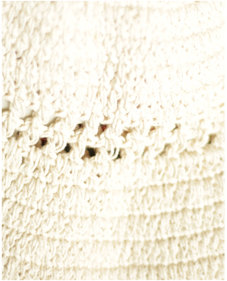 GORRO CROCHETTE DE RAYITAS