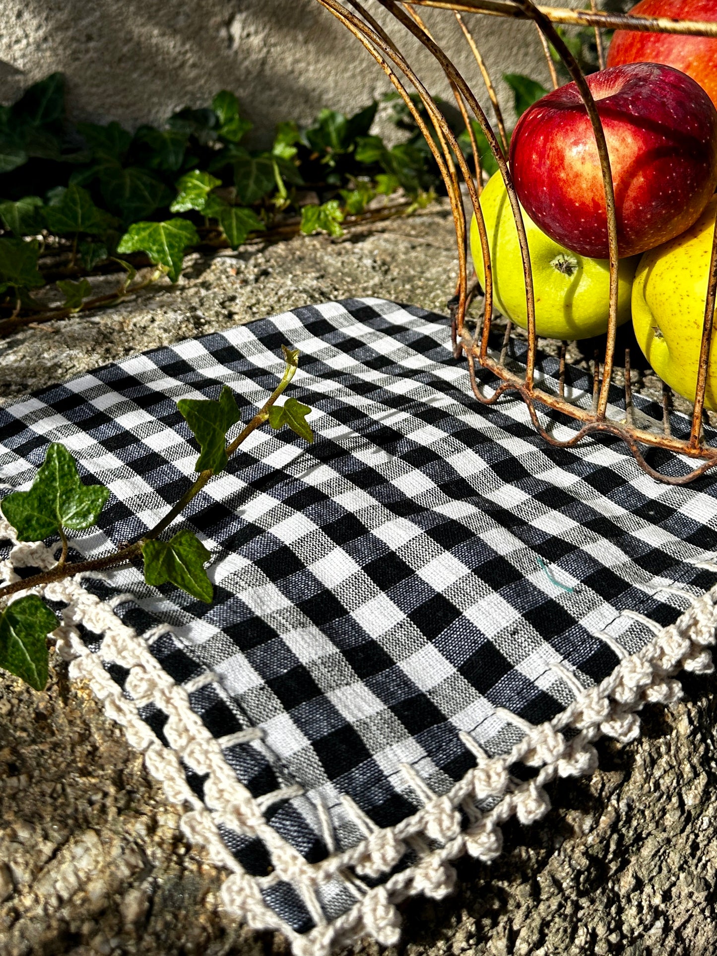 Servilletas de mesa Vichy