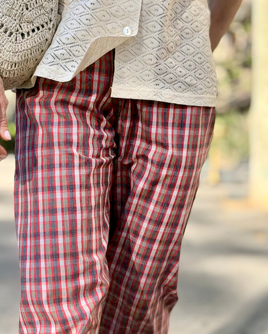 Pantalón de cuadros