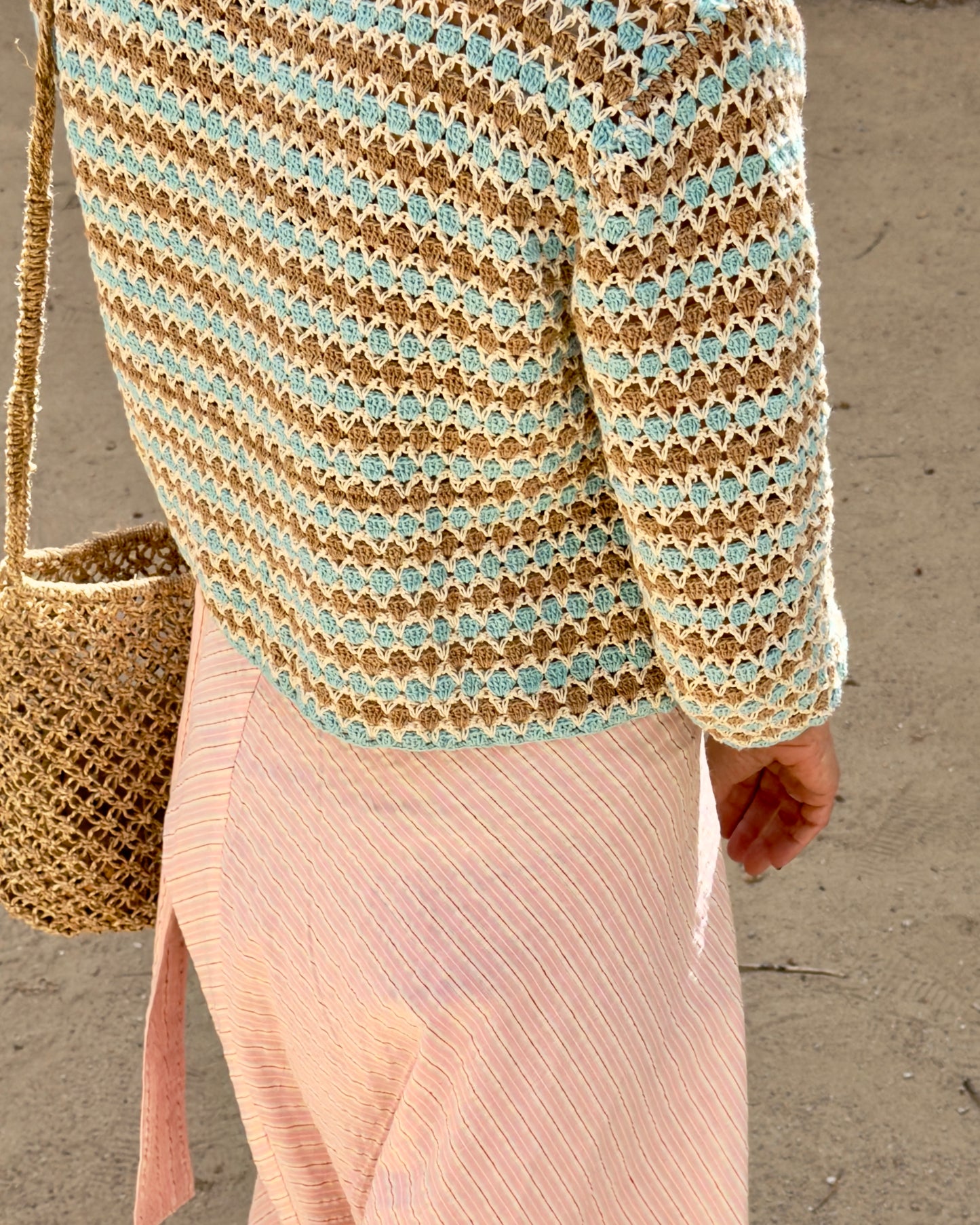 Chaqueta de crochet