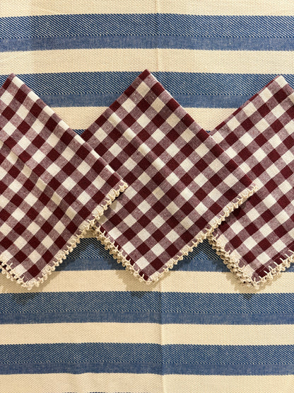 Servilletas de mesa Vichy