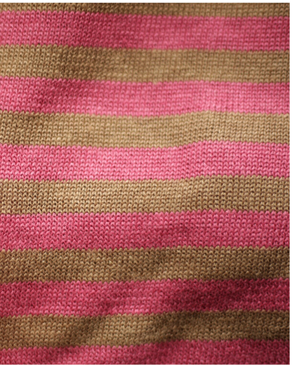 Jersey 100% lino de rayitas manga corta