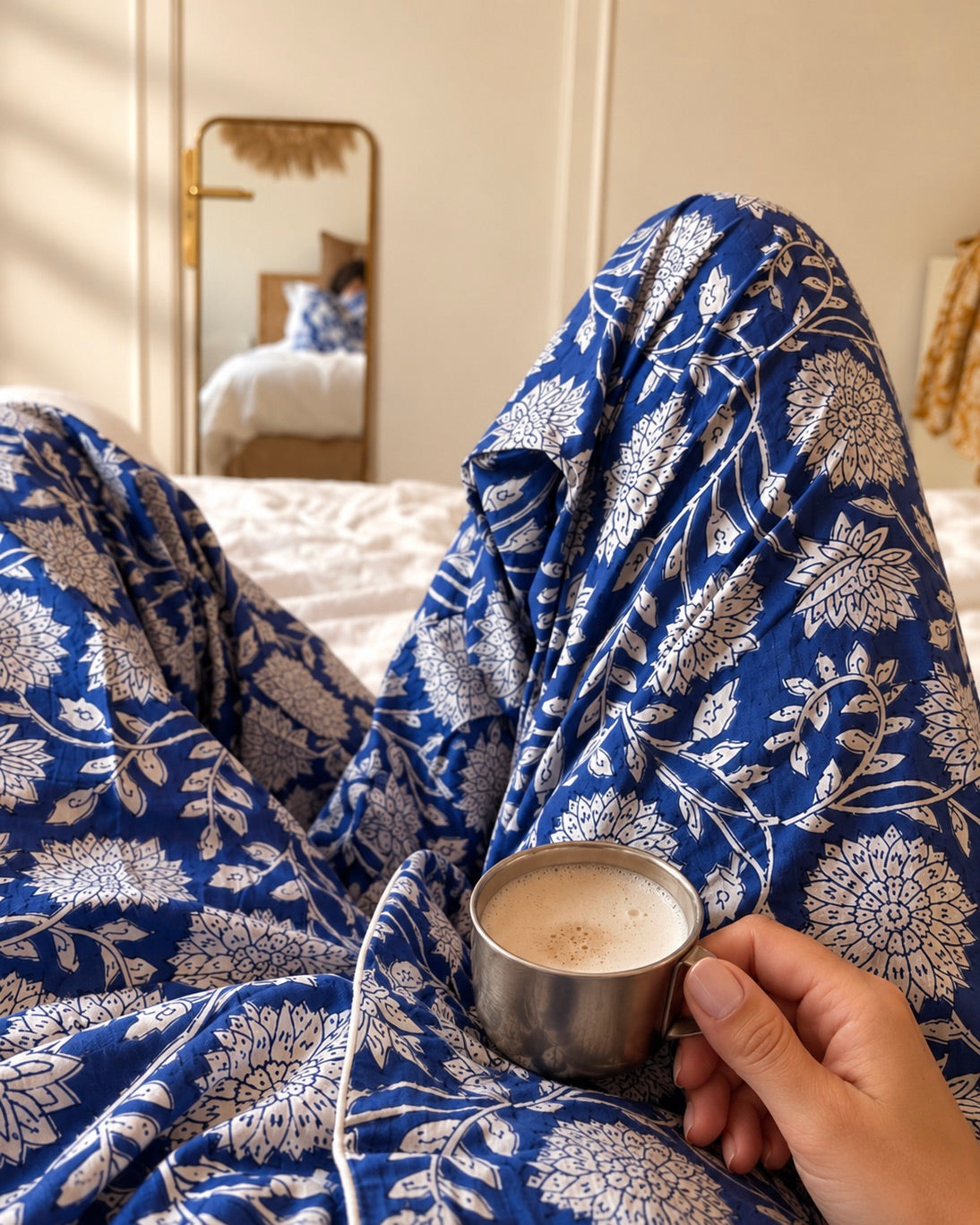 Pijamas mujer estampado floral