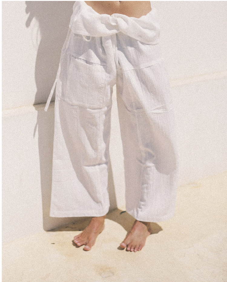 PANTALÓN DE ALGODÓN TIPO THAI (FISHERMAN)