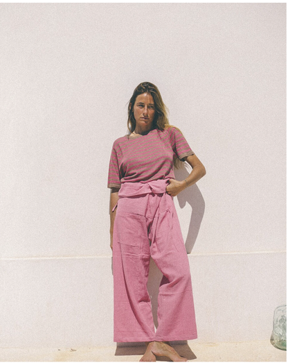 PANTALÓN DE ALGODÓN TIPO THAI (FISHERMAN)