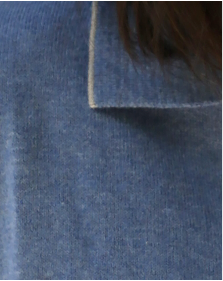 POLO MANGA CORTA DE ALGODON CON RIBETE