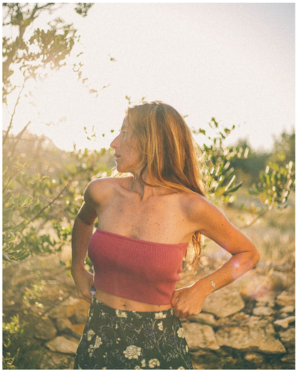 TOP BANDEAU CASHMERE